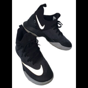 Nike Zoom Shift Mens Basketball Shoes Black Reflective Silver Size US 7 Sneakers